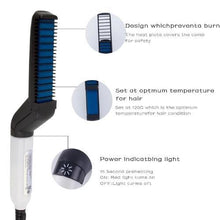Load image into Gallery viewer, Beard Straightening Comb