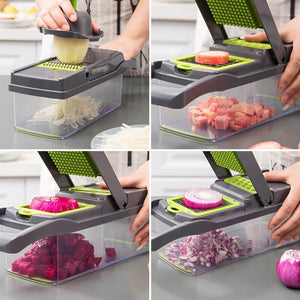 Chopping artifact multi-function kitchen cutter set