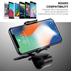 Car Dashboard Buckle Phone Holder