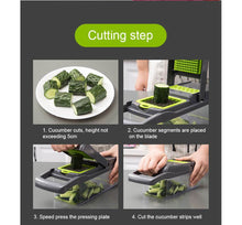 Load image into Gallery viewer, Chopping artifact multi-function kitchen cutter set
