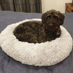 Calming Plush Pet Bed