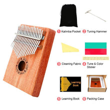 Load image into Gallery viewer, Absolutely wonderful instrument--Gorgeous 17 Keys Kalimba【Buy 2 Free Shipping】
