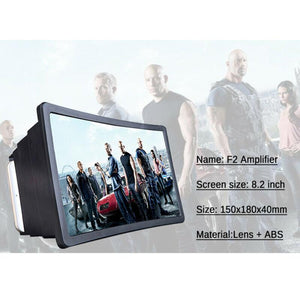 3D Portable Universal Screen Amplifier