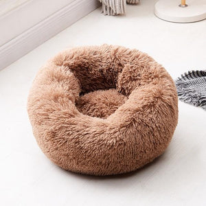 Calming Plush Pet Bed