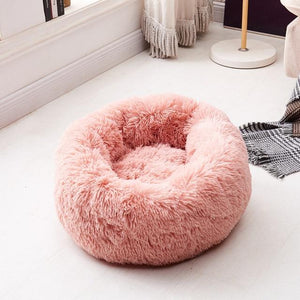 Calming Plush Pet Bed